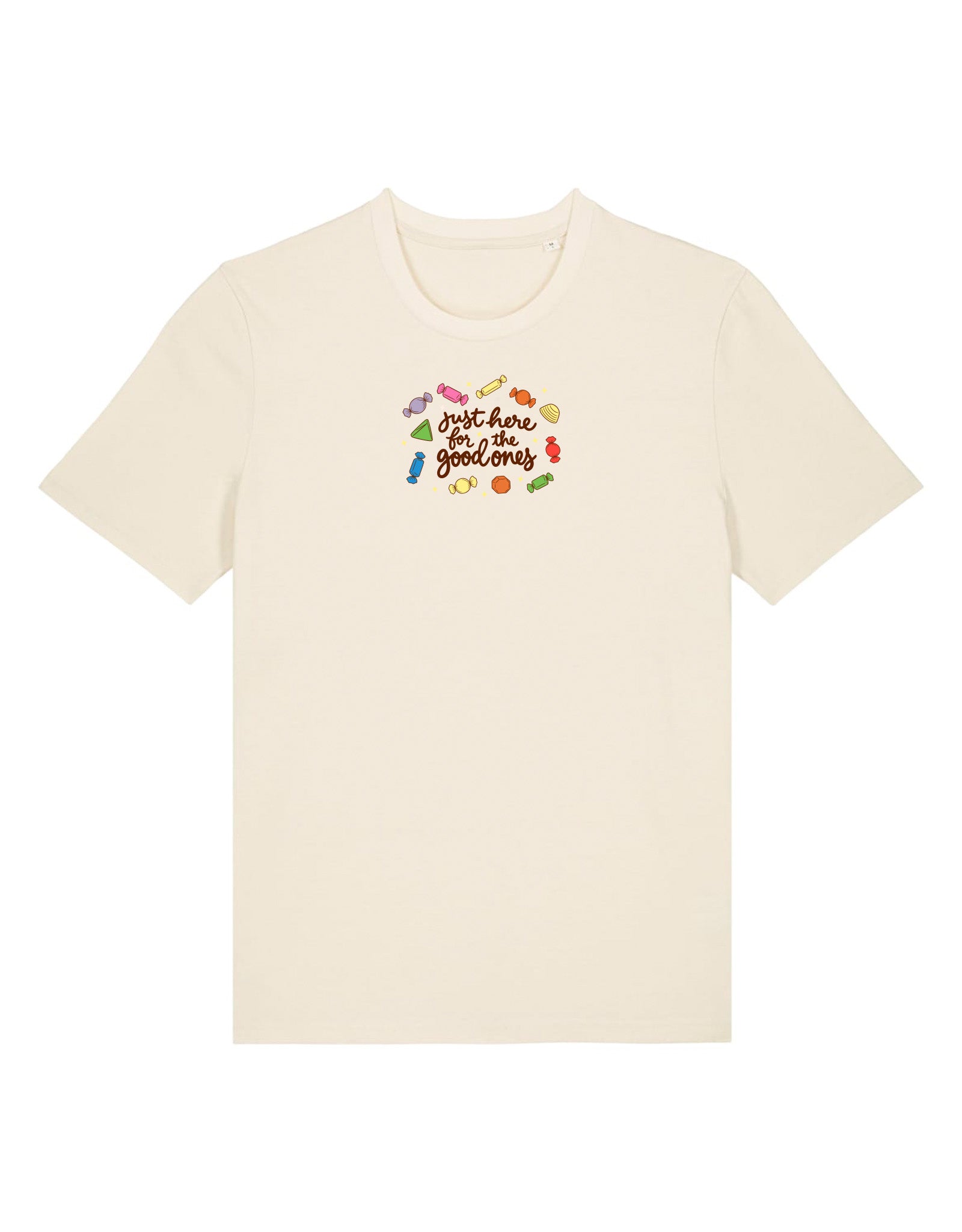 Good Chocolates Embroidered Organic Cotton T-Shirt