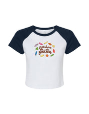 Good Chocolates Embroidered Micro Rib Baby Tee