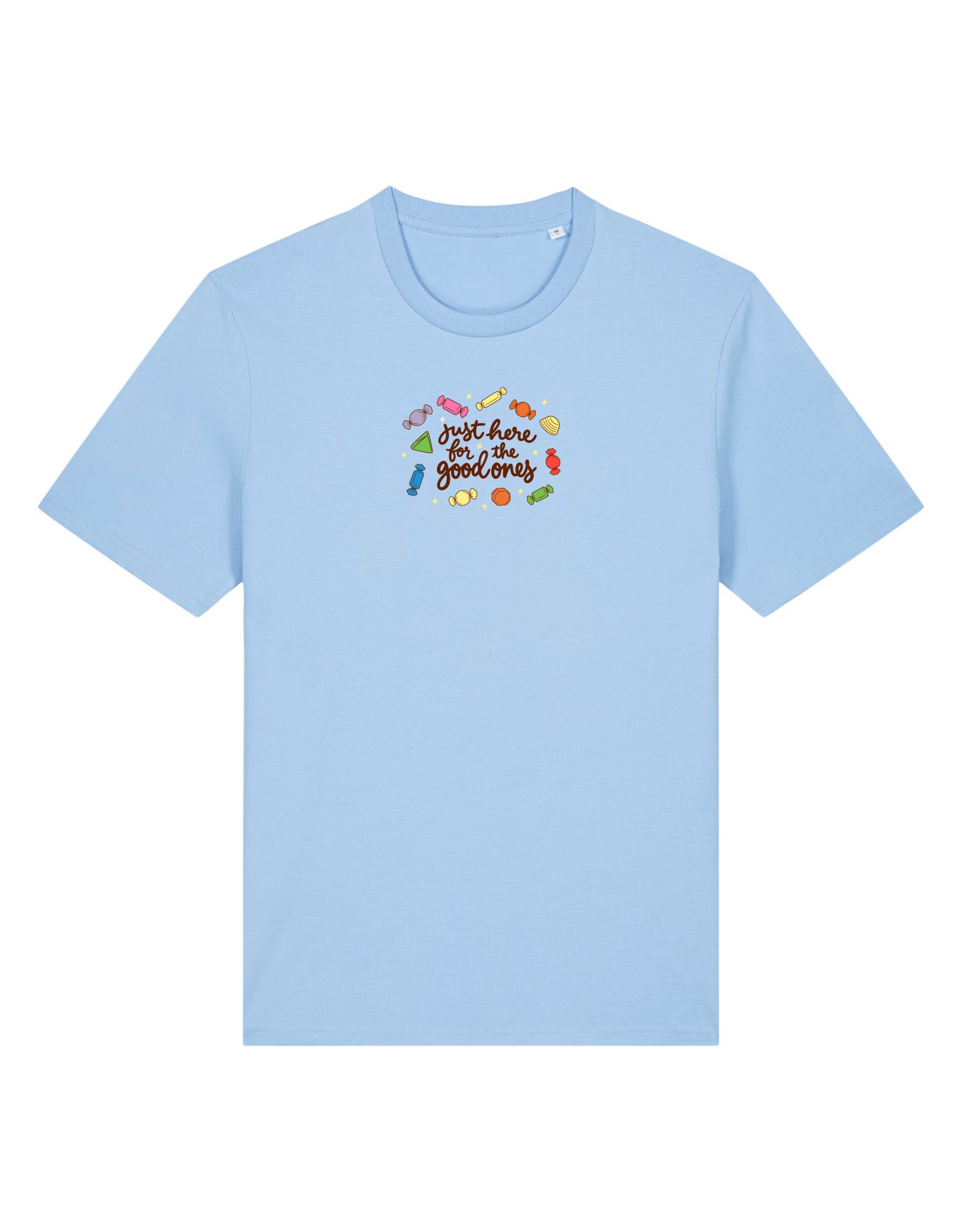 Good Chocolates Embroidered Organic Cotton T-Shirt
