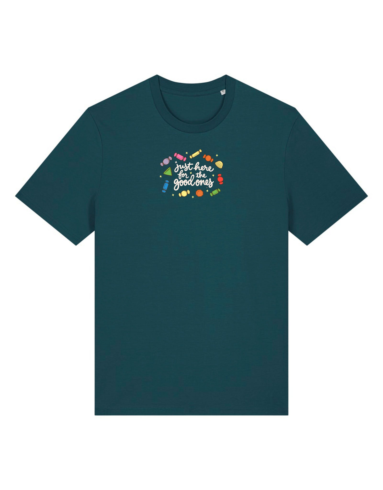 Good Chocolates Embroidered Organic Cotton T-Shirt