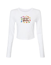 Good Chocolates Embroidered Micro Rib Long Sleeved Tee