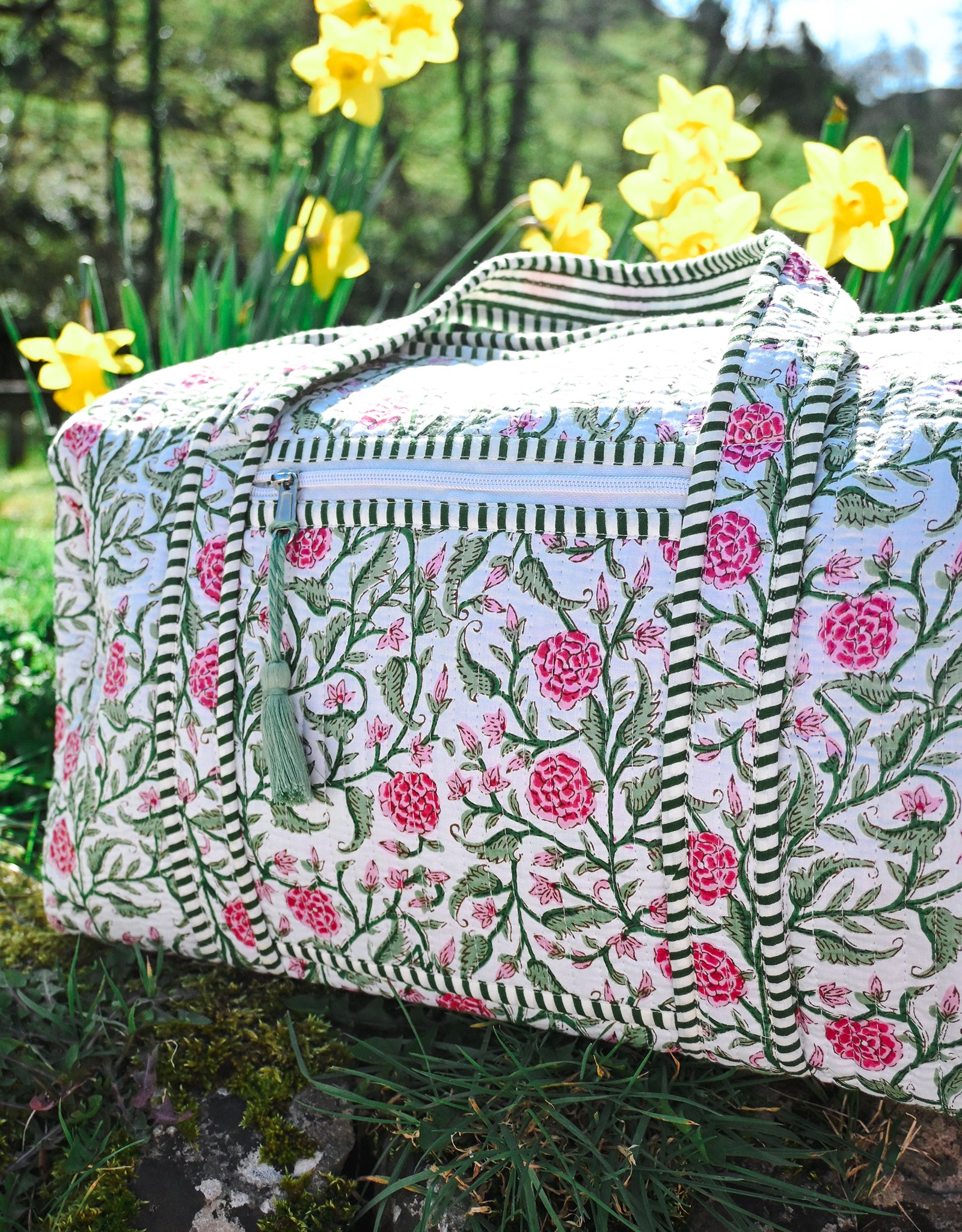 Essentials Quilted Weekender Bag