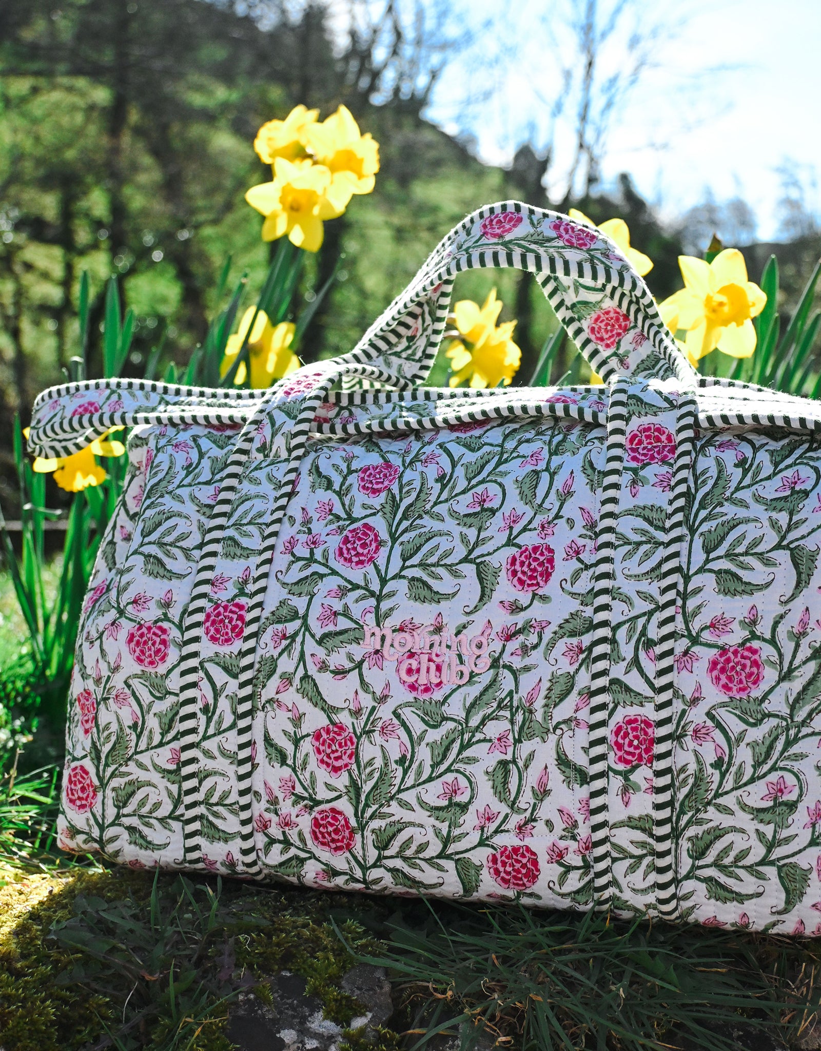 Essentials Quilted Weekender Bag