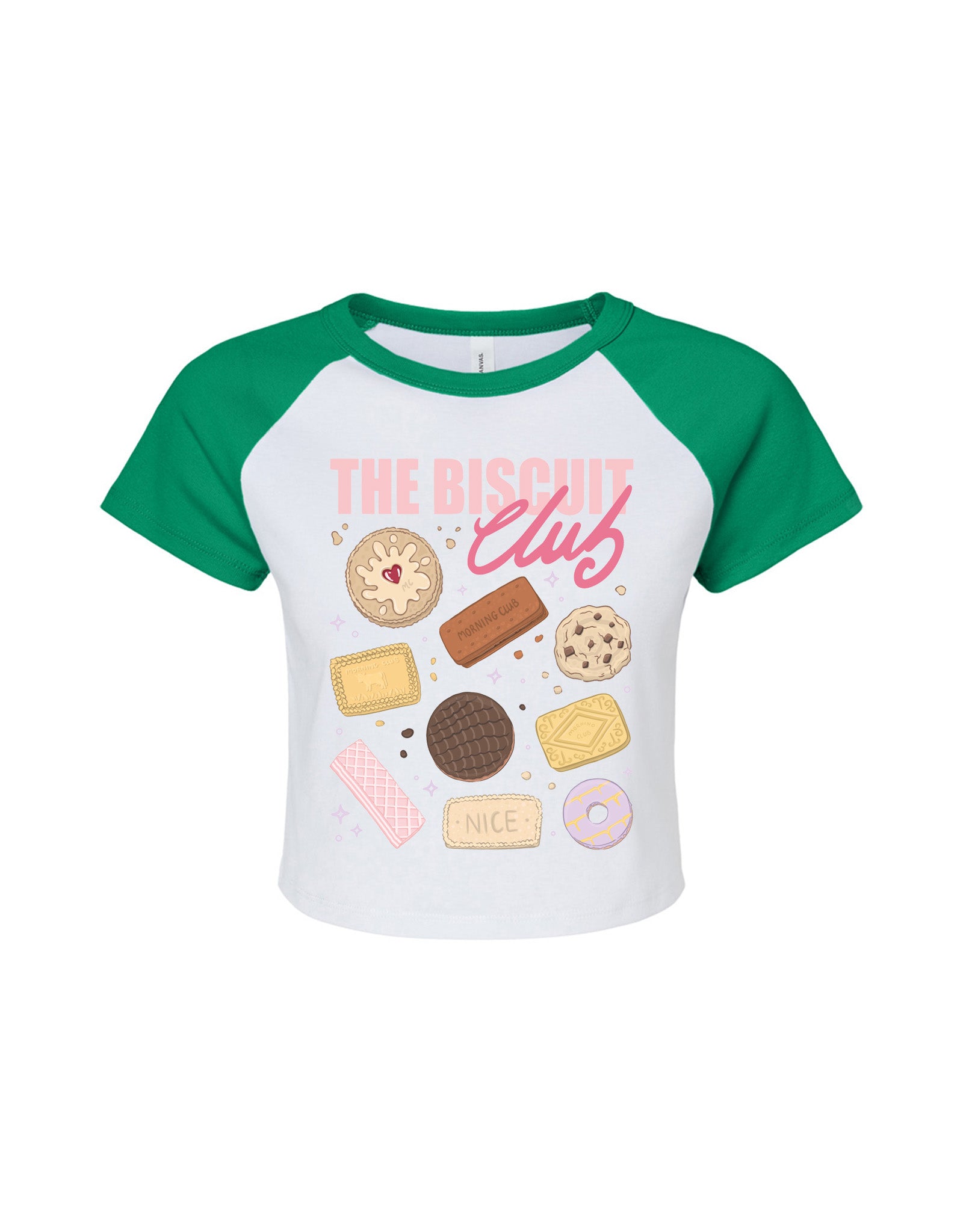 SAMPLERL3 - Biscuits Raglan Baby Tee