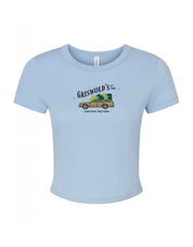 Griswolds Embroidered Micro Rib Baby Tee