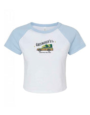 Griswolds Embroidered Micro Rib Baby Tee