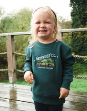 Griswolds Embroidered Organic Cotton Childrens Sweatshirt