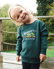 Griswolds Embroidered Organic Cotton Childrens Sweatshirt