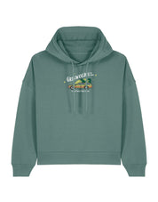 Griswolds Embroidered Boxy Organic Cotton Hoodie