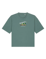Griswolds Embroidered Boxy Organic Cotton Tee