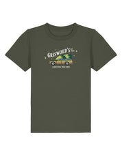 Griswolds Embroidered Organic Cotton Childrens T-Shirt