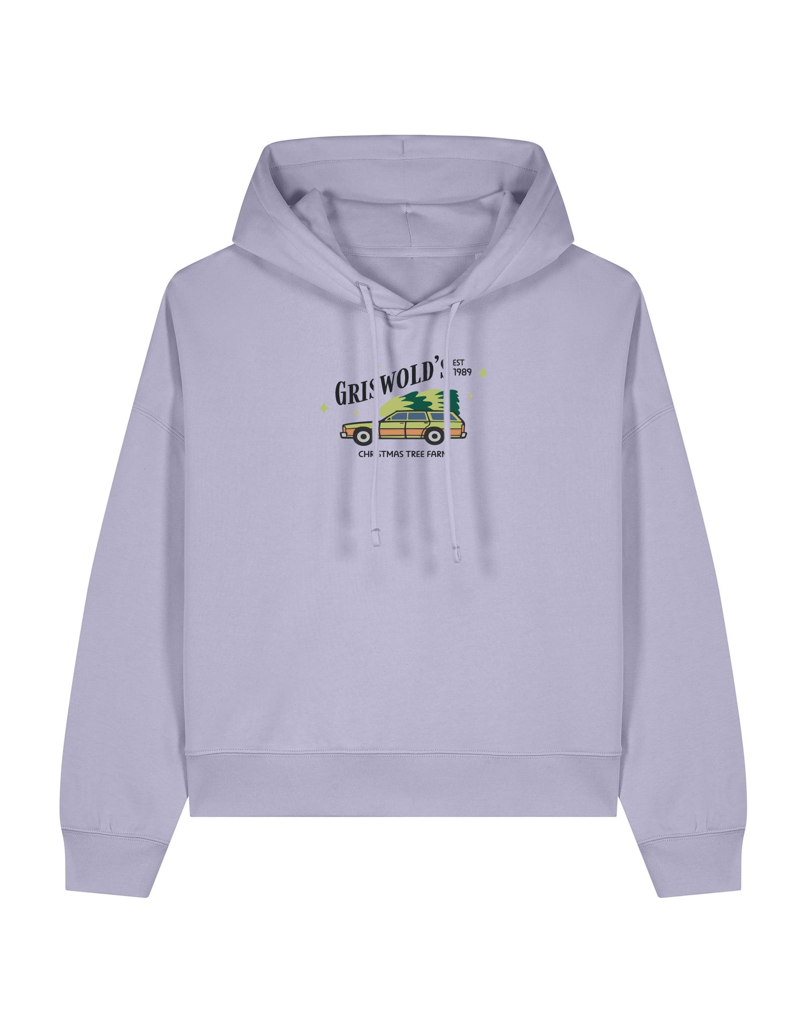 Griswolds Embroidered Boxy Organic Cotton Hoodie