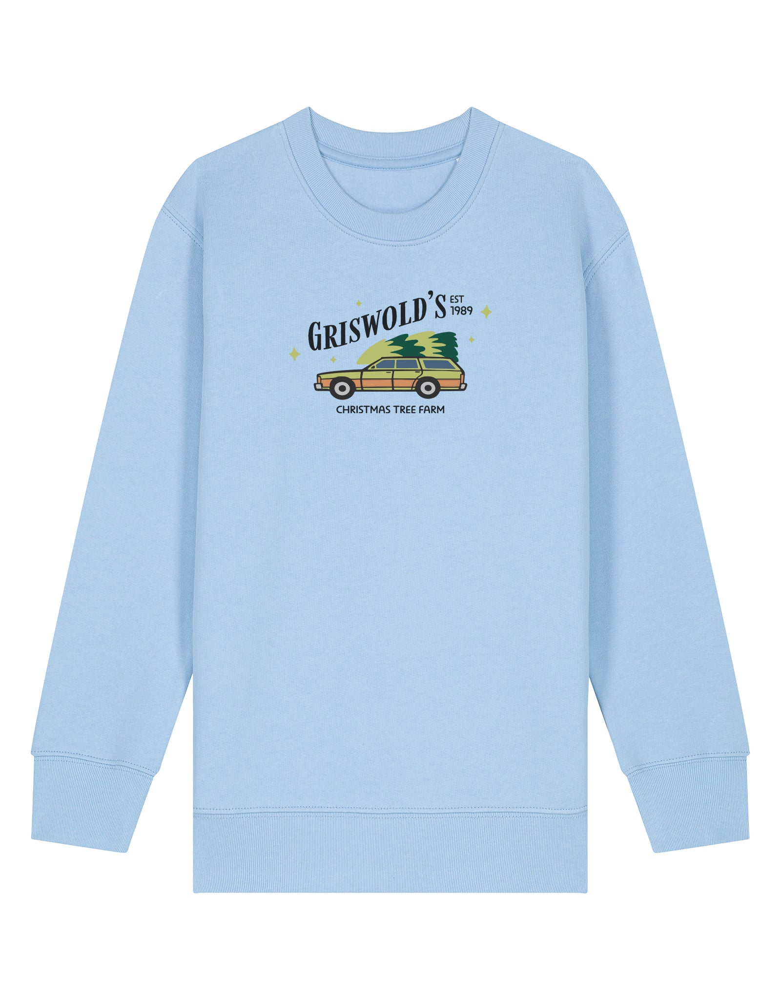 Griswolds Embroidered Organic Cotton Childrens Sweatshirt