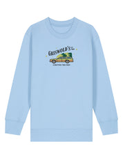 Griswolds Embroidered Organic Cotton Childrens Sweatshirt