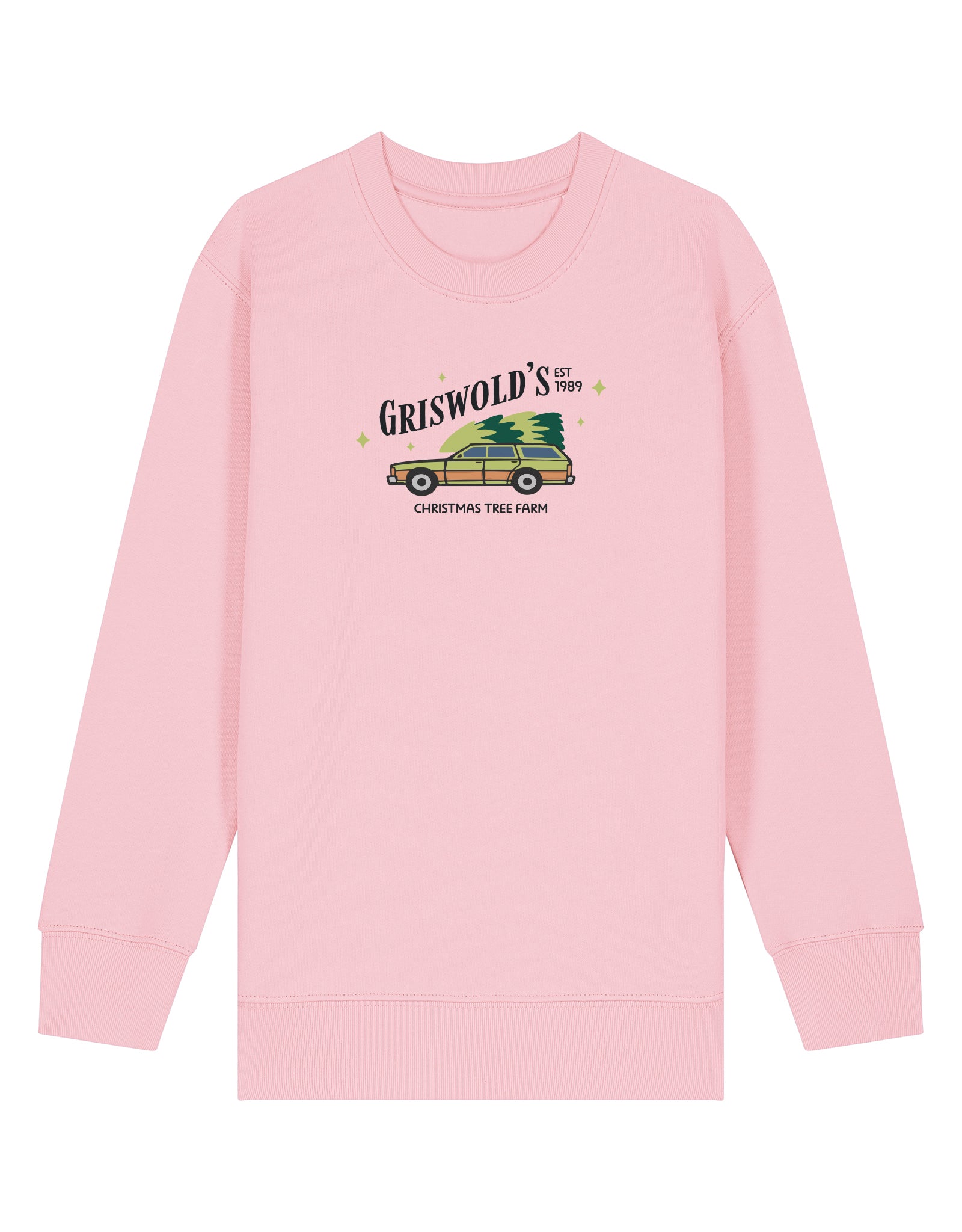 Griswolds Embroidered Organic Cotton Childrens Sweatshirt