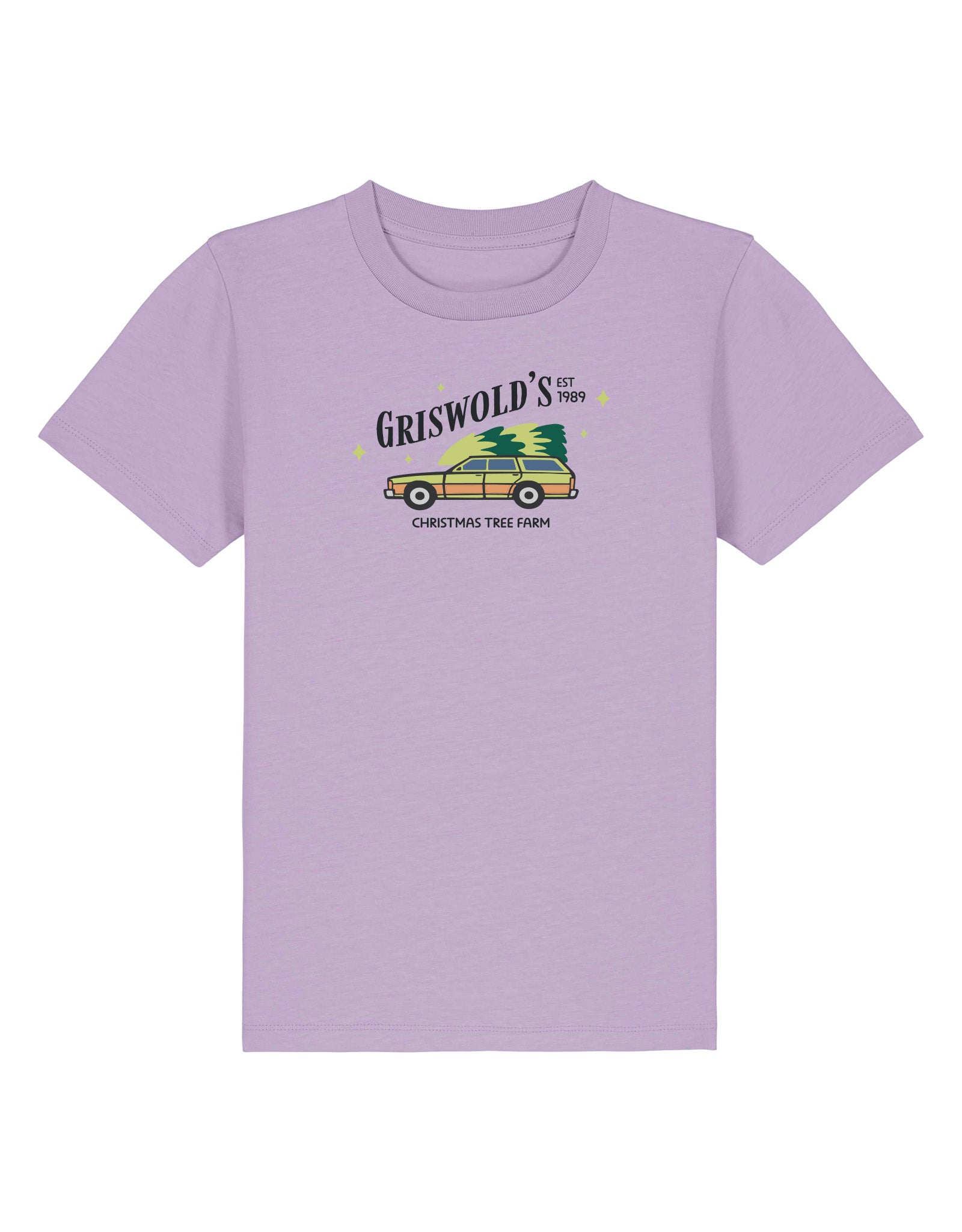Griswolds Embroidered Organic Cotton Childrens T-Shirt