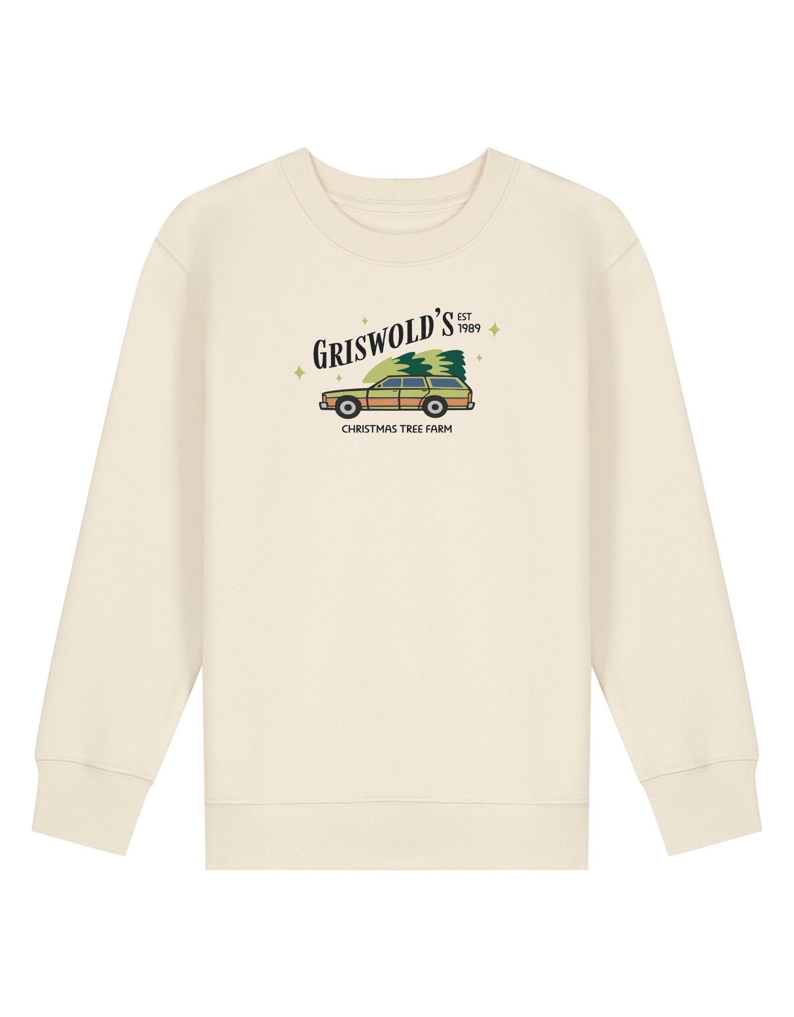 Griswolds Embroidered Organic Cotton Childrens Sweatshirt