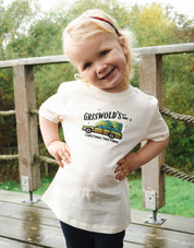 Griswolds Embroidered Organic Cotton Childrens T-Shirt