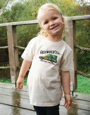 Griswolds Embroidered Organic Cotton Childrens T-Shirt