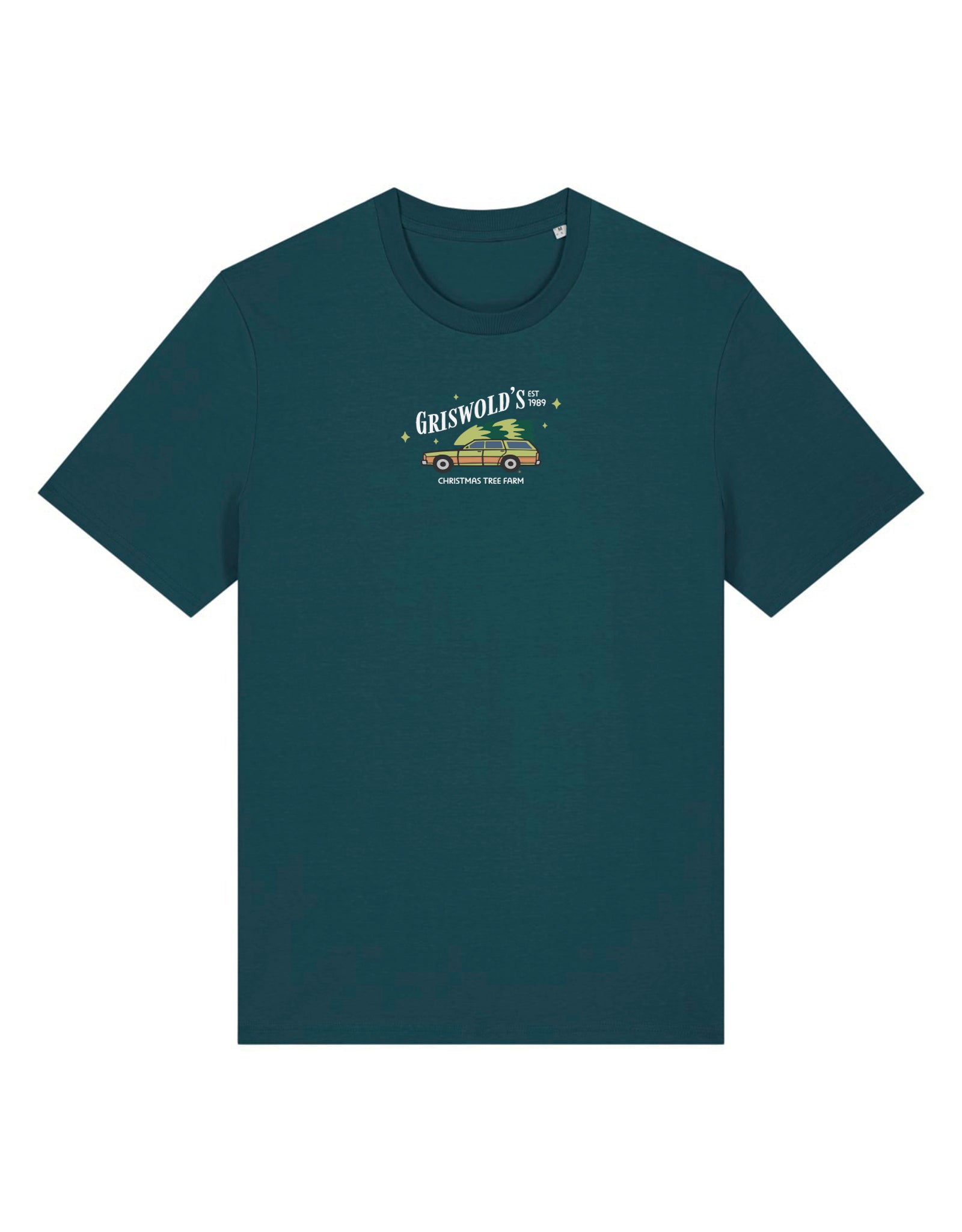 Griswolds Embroidered Organic Cotton T-Shirt