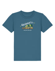 Griswolds Embroidered Organic Cotton Childrens T-Shirt