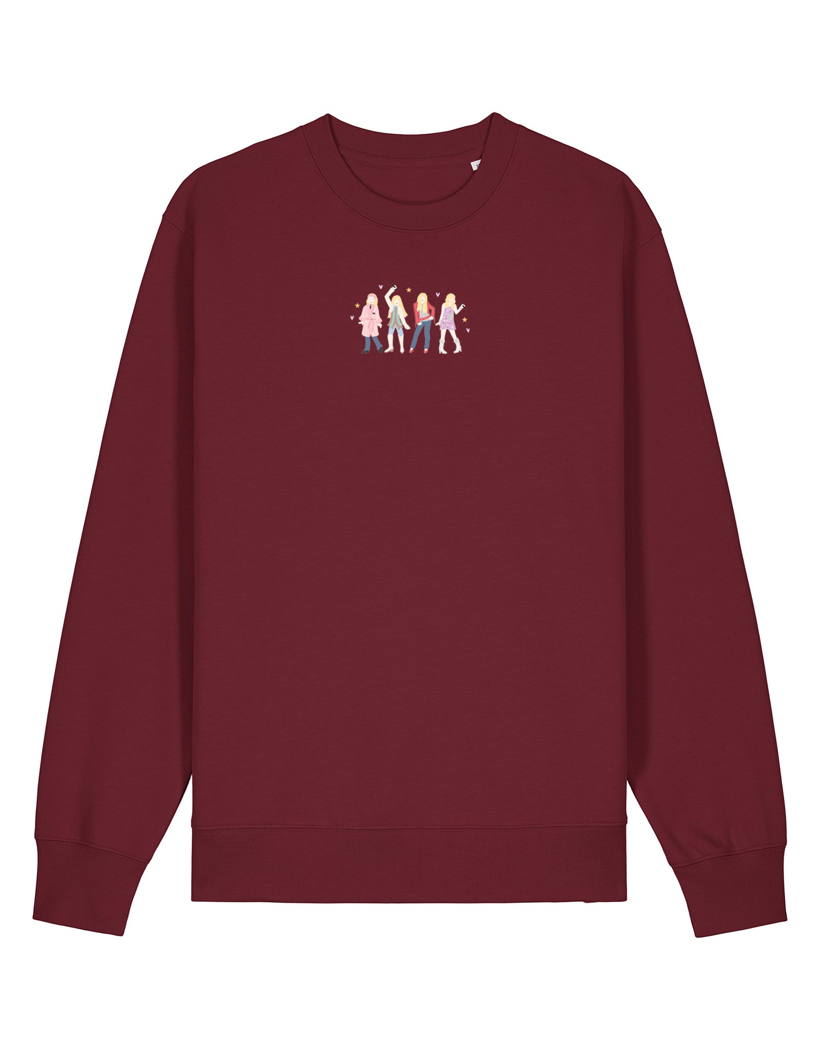 Hannah Eras Embroidered Organic Cotton Sweatshirt