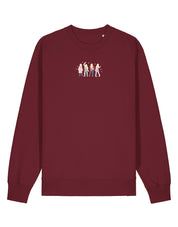 Hannah Eras Embroidered Organic Cotton Sweatshirt