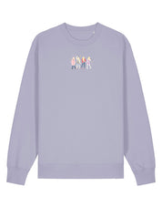 Hannah Eras Embroidered Organic Cotton Sweatshirt