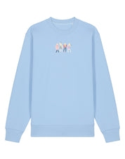 Hannah Eras Embroidered Organic Cotton Sweatshirt