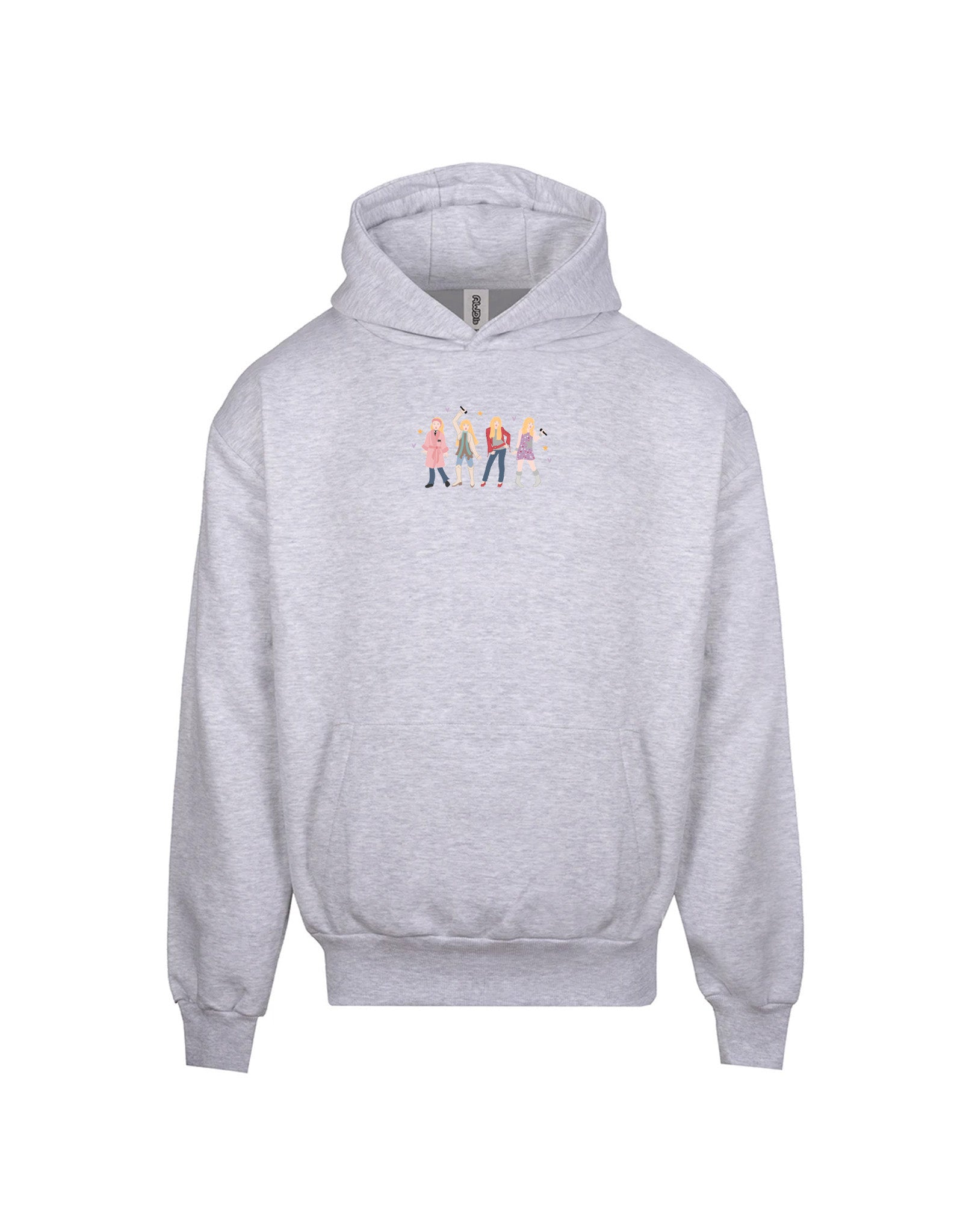 Hannah Eras Embroidered Heavyweight Cotton Hoodie