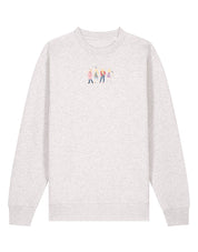 Hannah Eras Embroidered Organic Cotton Sweatshirt