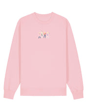 Hannah Eras Embroidered Organic Cotton Sweatshirt