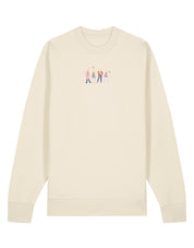 Hannah Eras Embroidered Organic Cotton Sweatshirt