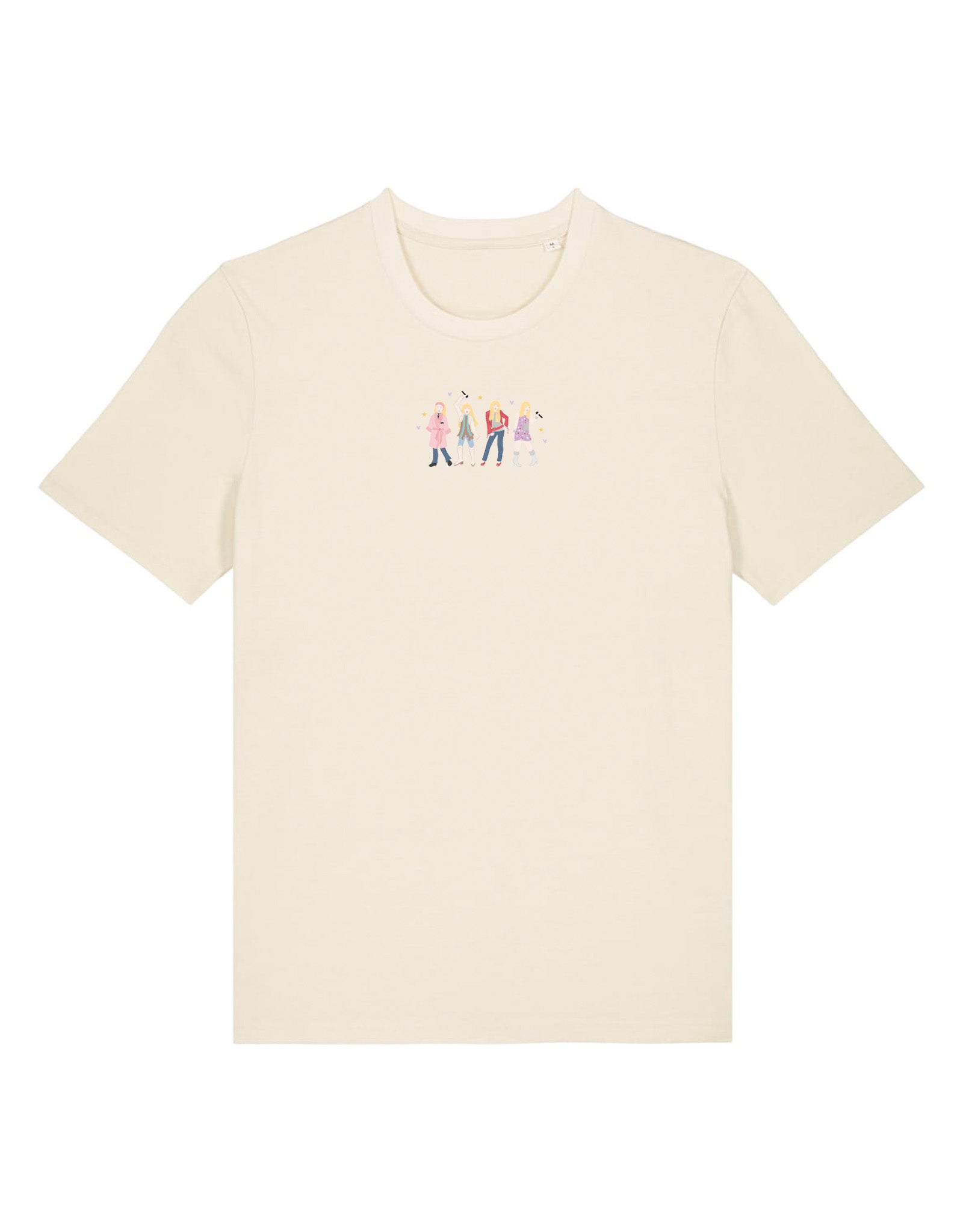 Hannah Eras Embroidered Organic Cotton T-Shirt