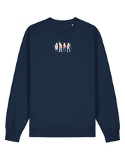 Hannah Eras Embroidered Organic Cotton Sweatshirt