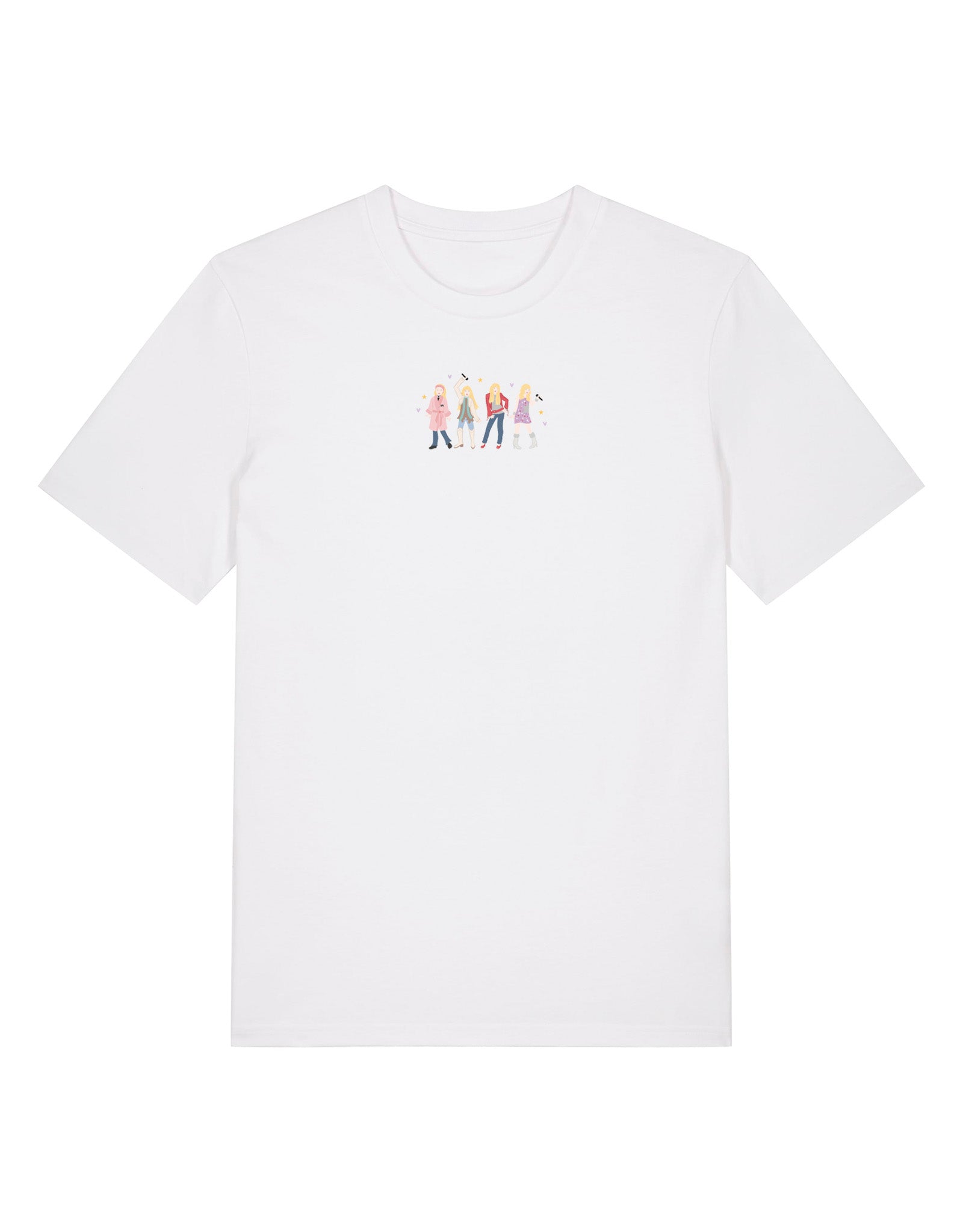 Hannah Eras Embroidered Organic Cotton T-Shirt