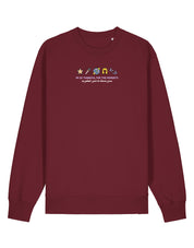 Hannah Icons Embroidered Organic Cotton Sweatshirt