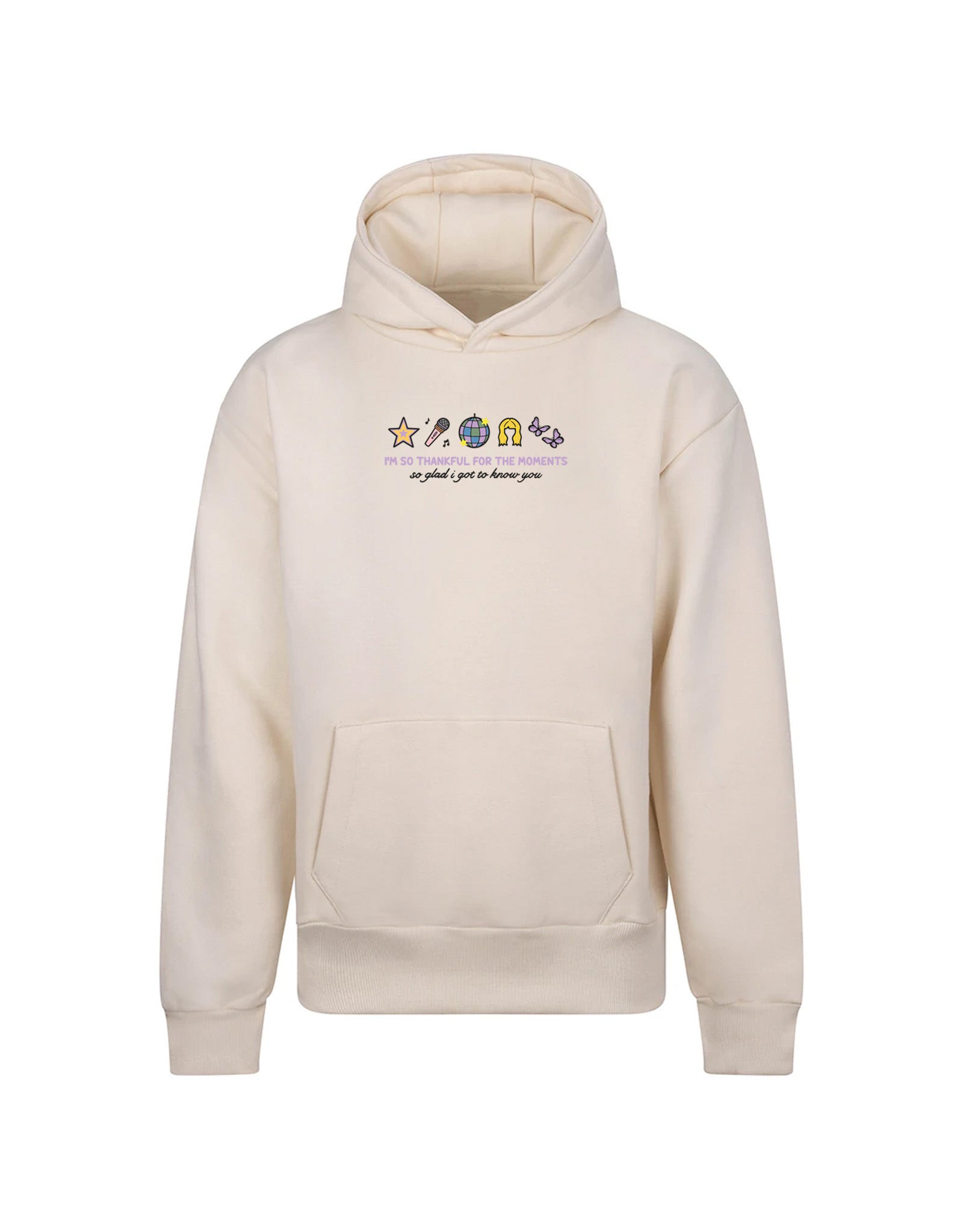 Hannah Icons Embroidered Heavyweight Cotton Hoodie