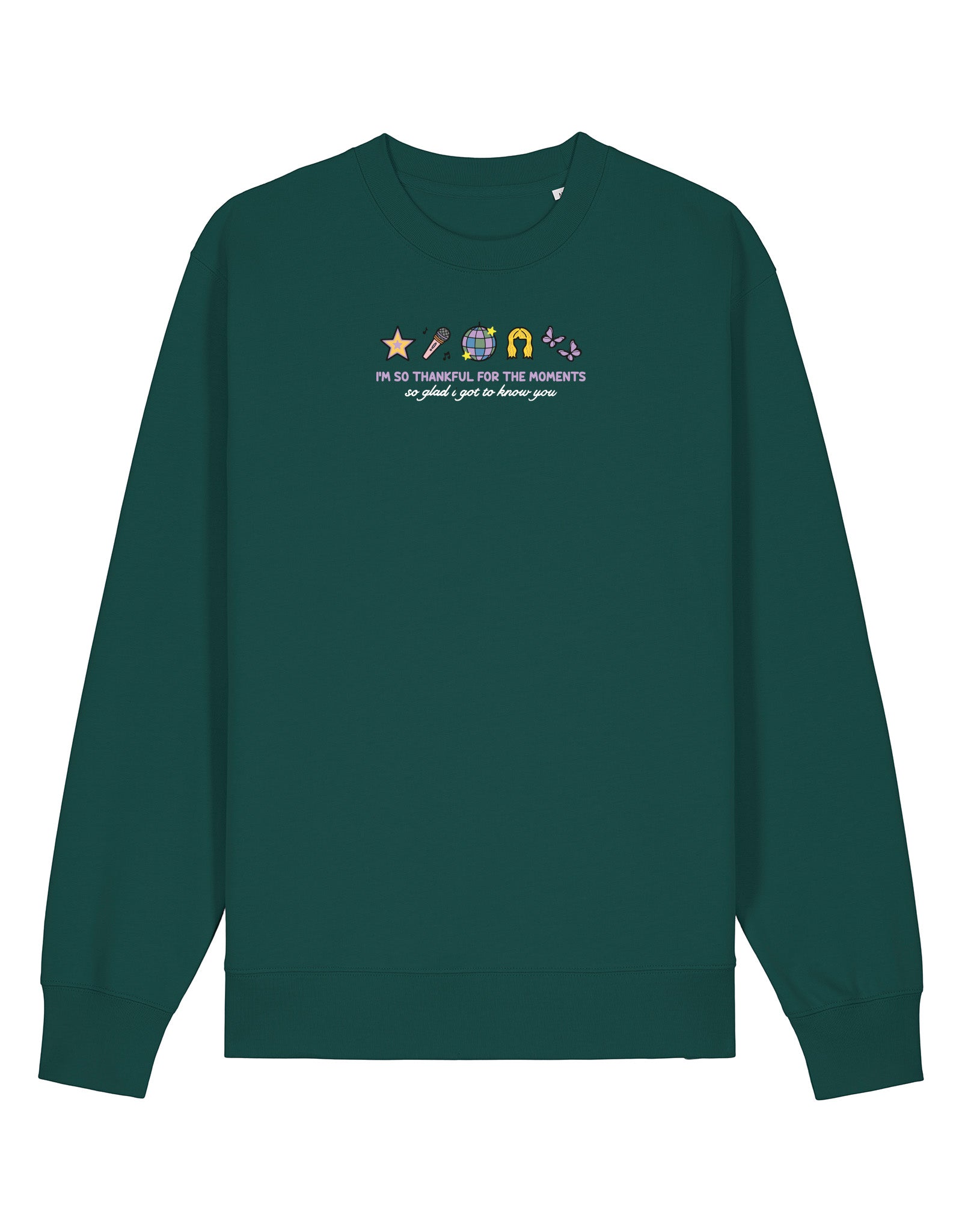 Hannah Icons Embroidered Organic Cotton Sweatshirt