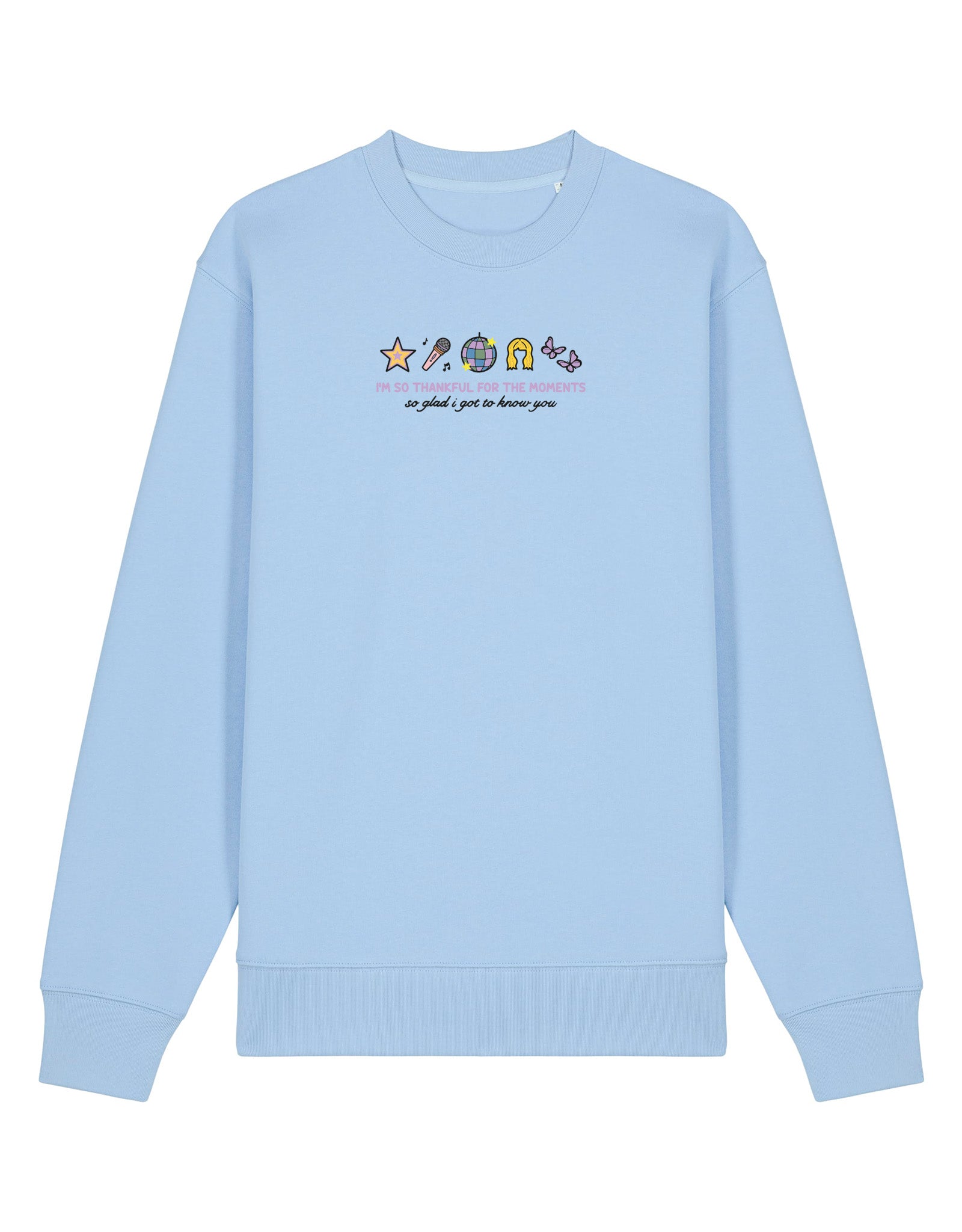 Hannah Icons Embroidered Organic Cotton Sweatshirt