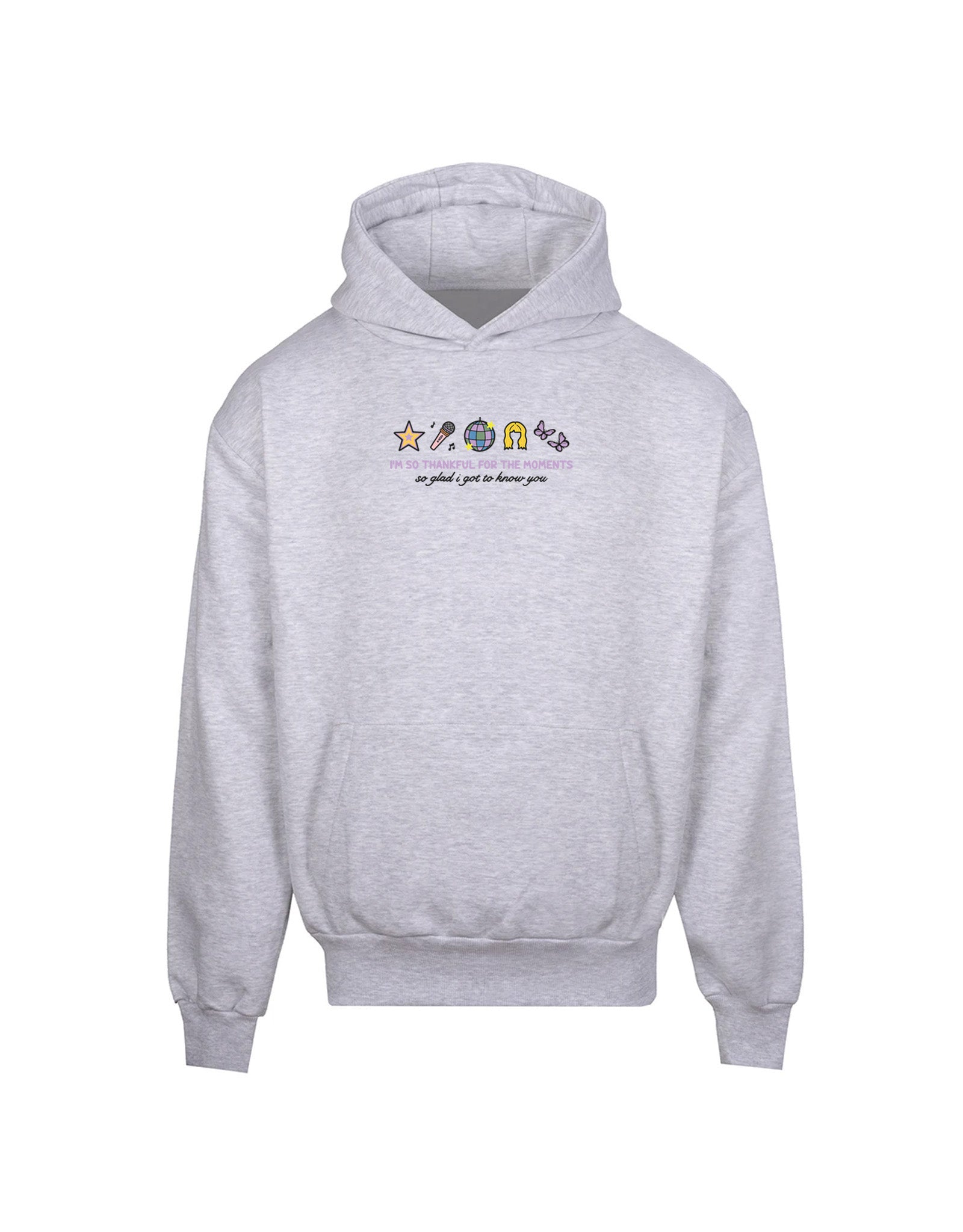 Hannah Icons Embroidered Heavyweight Cotton Hoodie
