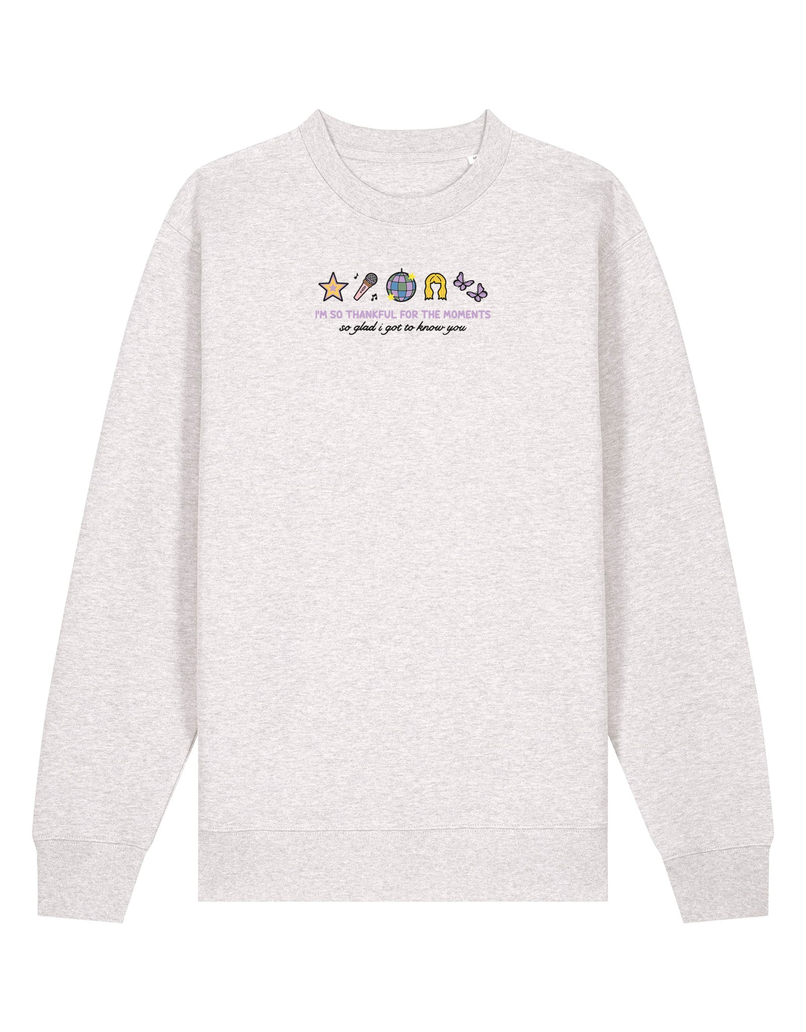 Hannah Icons Embroidered Organic Cotton Sweatshirt