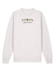 Hannah Icons Embroidered Organic Cotton Sweatshirt