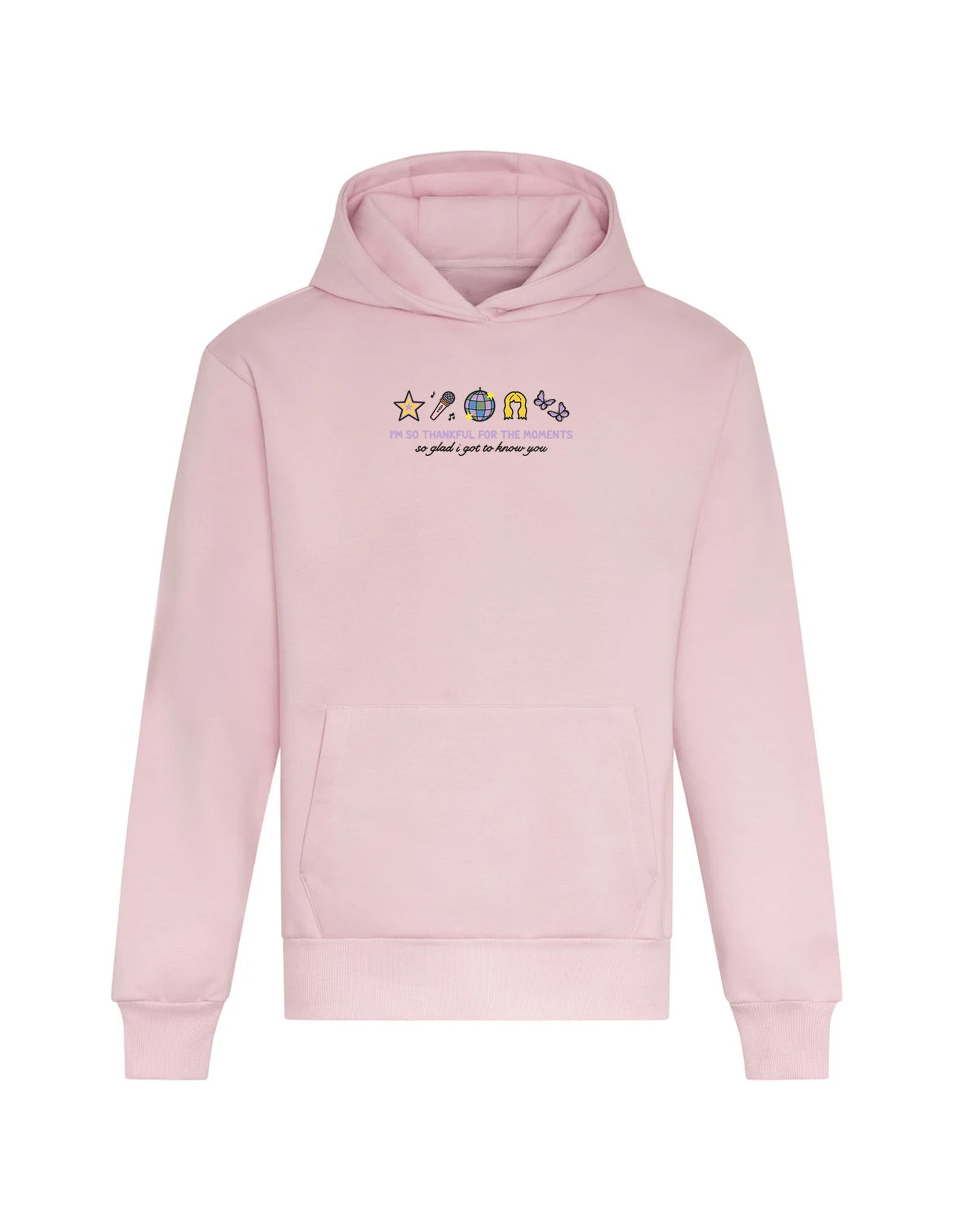 Hannah Icons Embroidered Heavyweight Cotton Hoodie