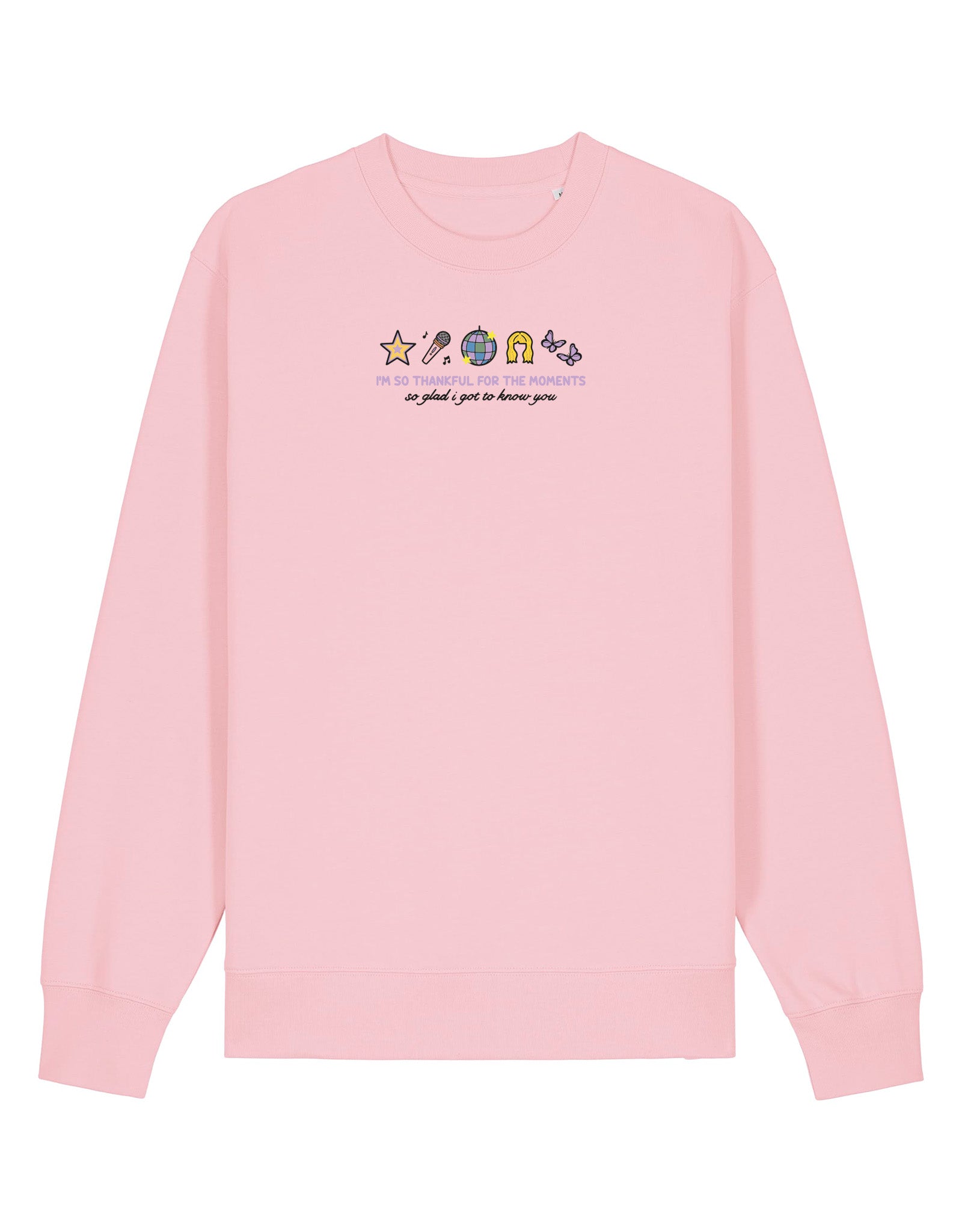 Hannah Icons Embroidered Organic Cotton Sweatshirt