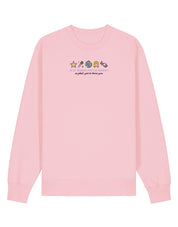 Hannah Icons Embroidered Organic Cotton Sweatshirt