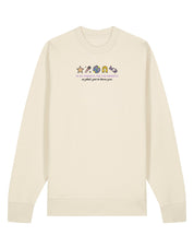 Hannah Icons Embroidered Organic Cotton Sweatshirt