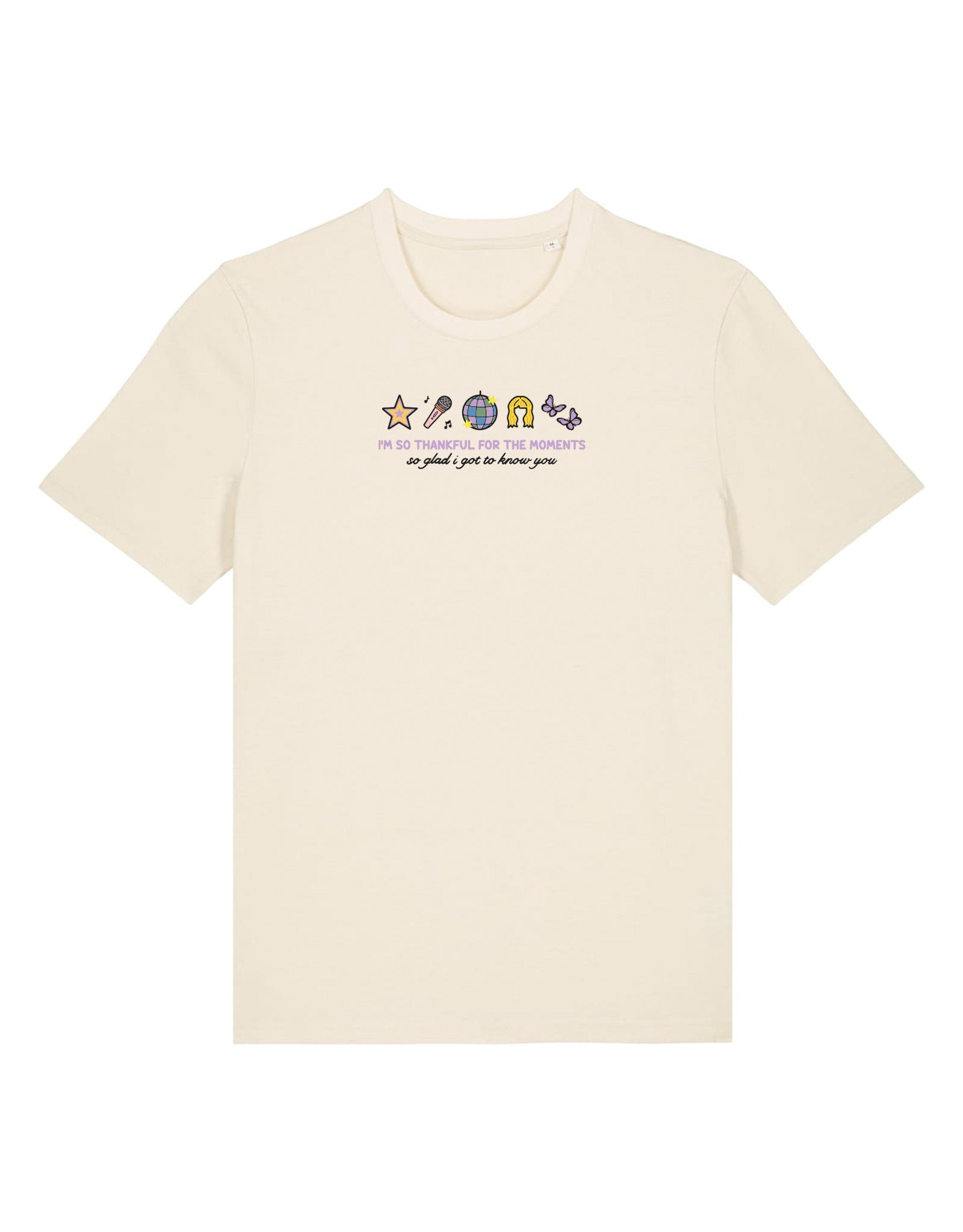 Hannah Icons Embroidered Organic Cotton T-Shirt