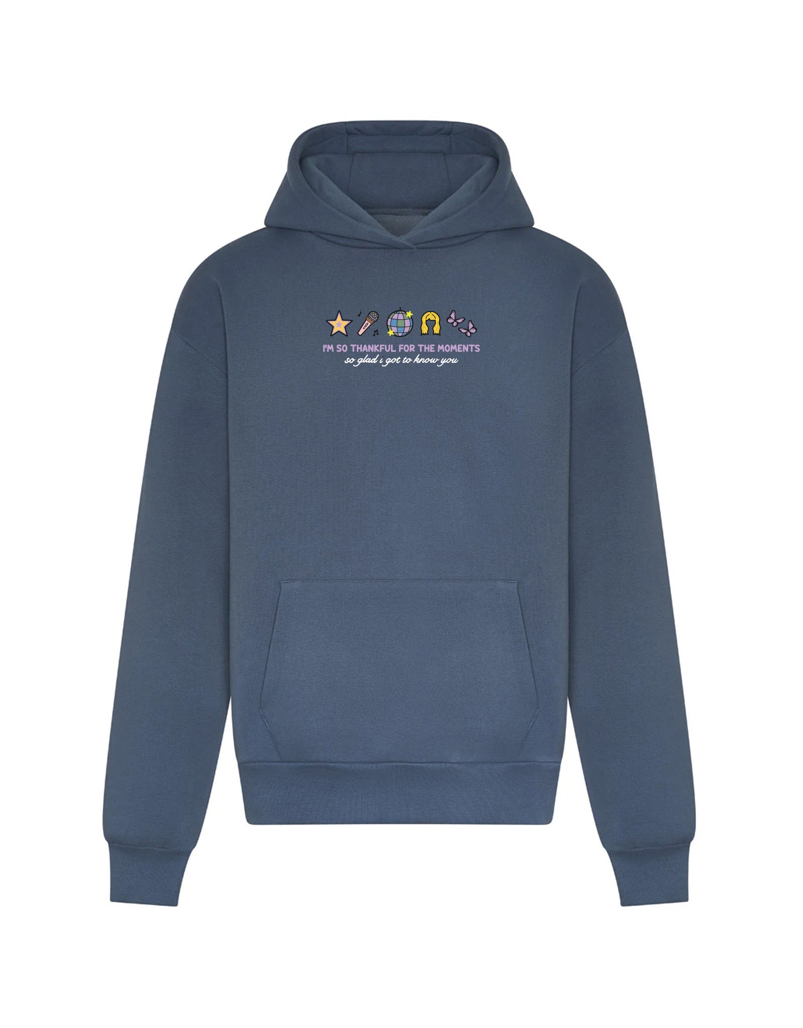 Hannah Icons Embroidered Heavyweight Cotton Hoodie