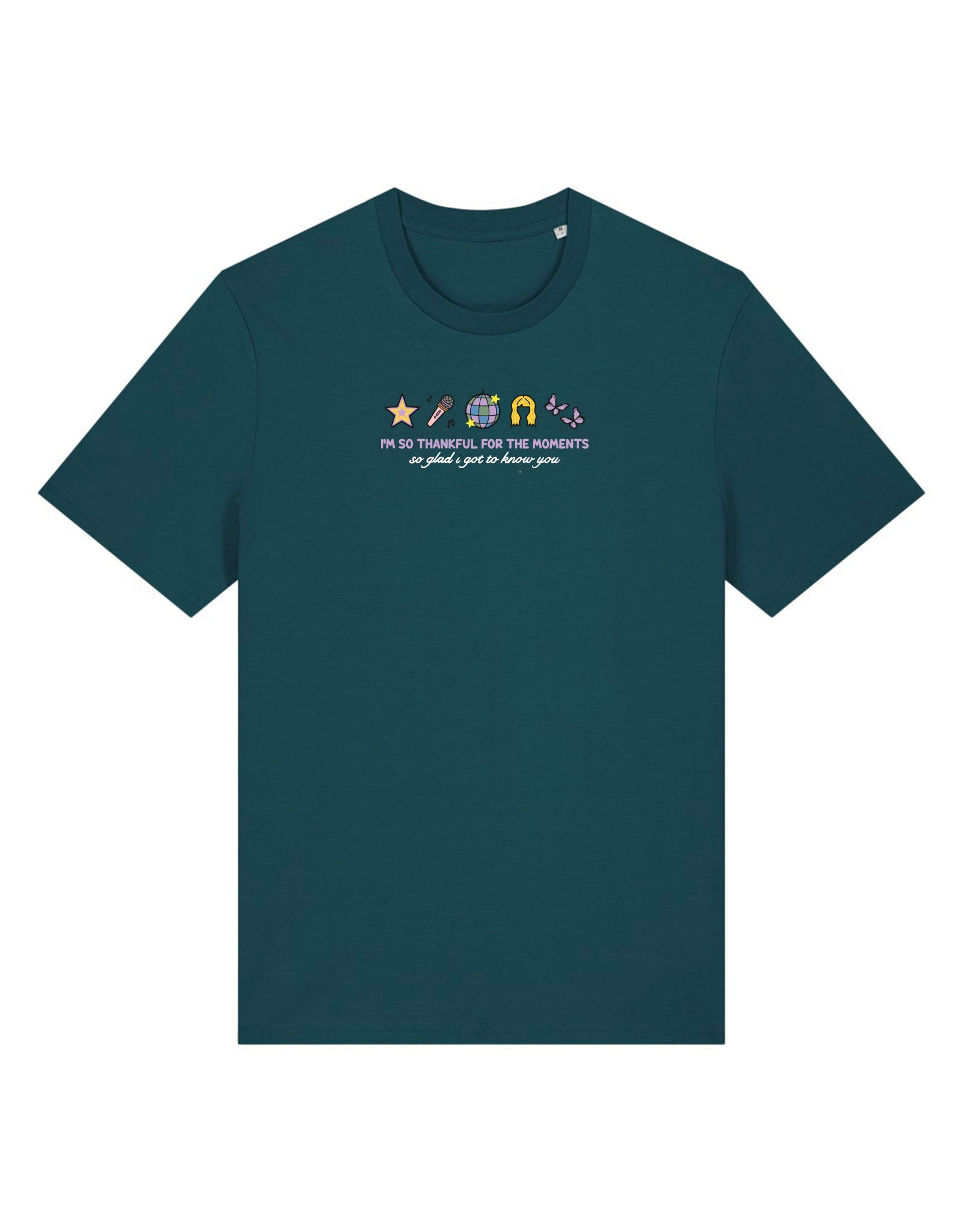 Hannah Icons Embroidered Organic Cotton T-Shirt